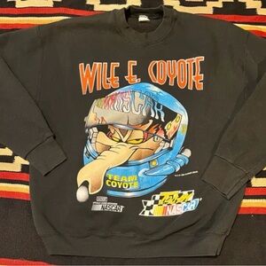 Wile E. Coyote Black Sweater
